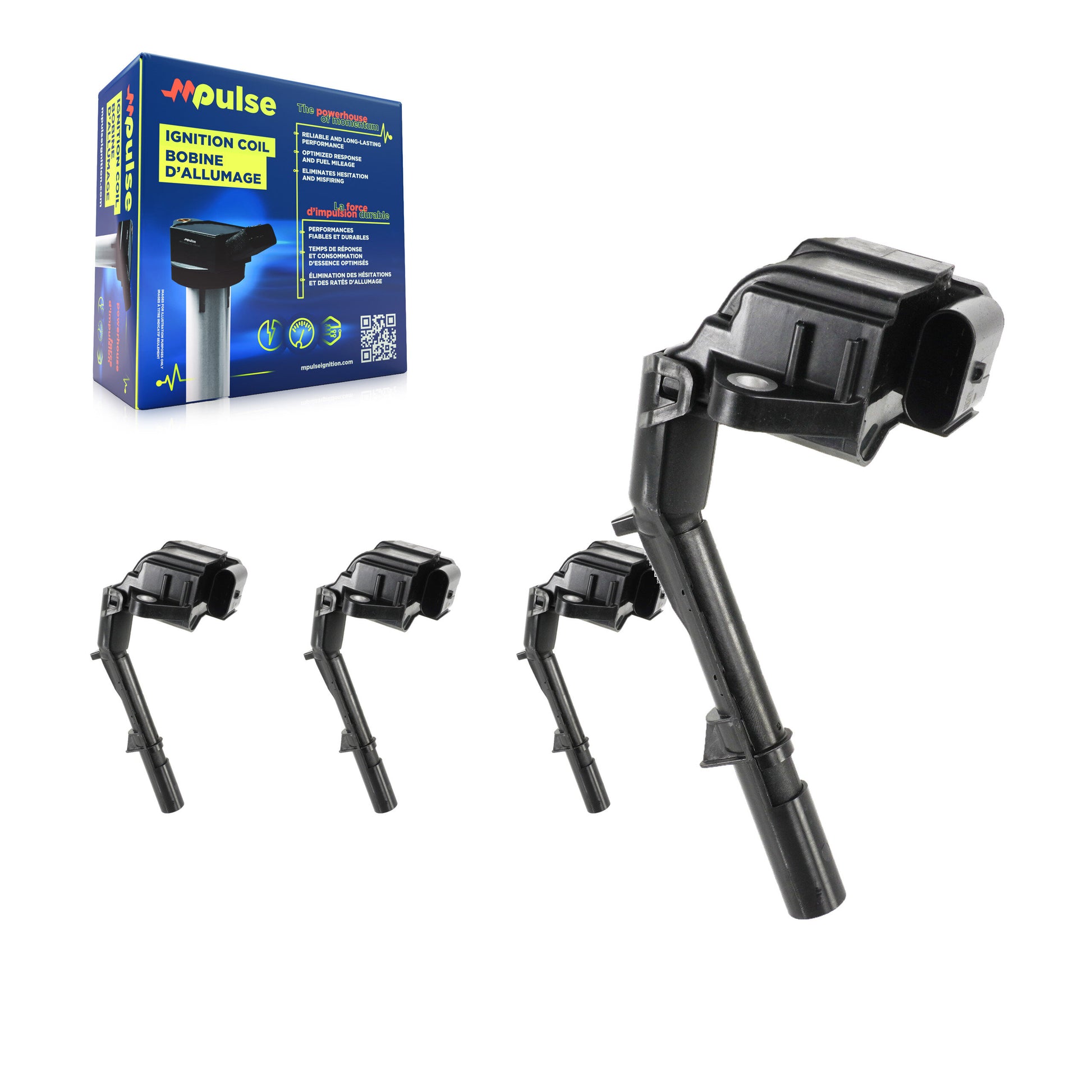 Mpulse KMP-100408 Ignition Coil for 2013-2023 Mercedes-Benz Metris, Mercedes-Benz Sprinter 2500 and More