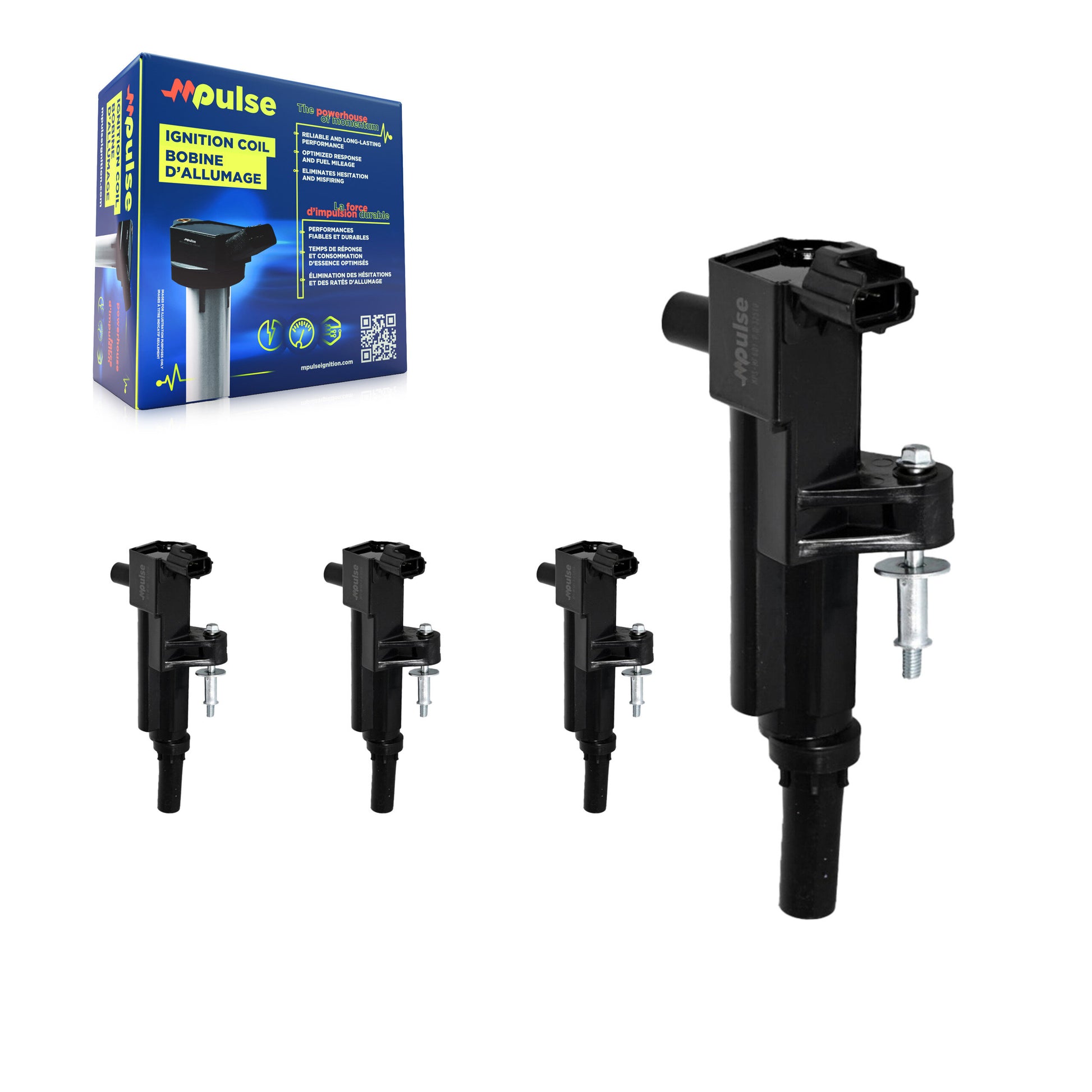 Mpulse KMP-100410 Ignition Coil for 2008-2013 Ram 1500, Ram Dakota and More