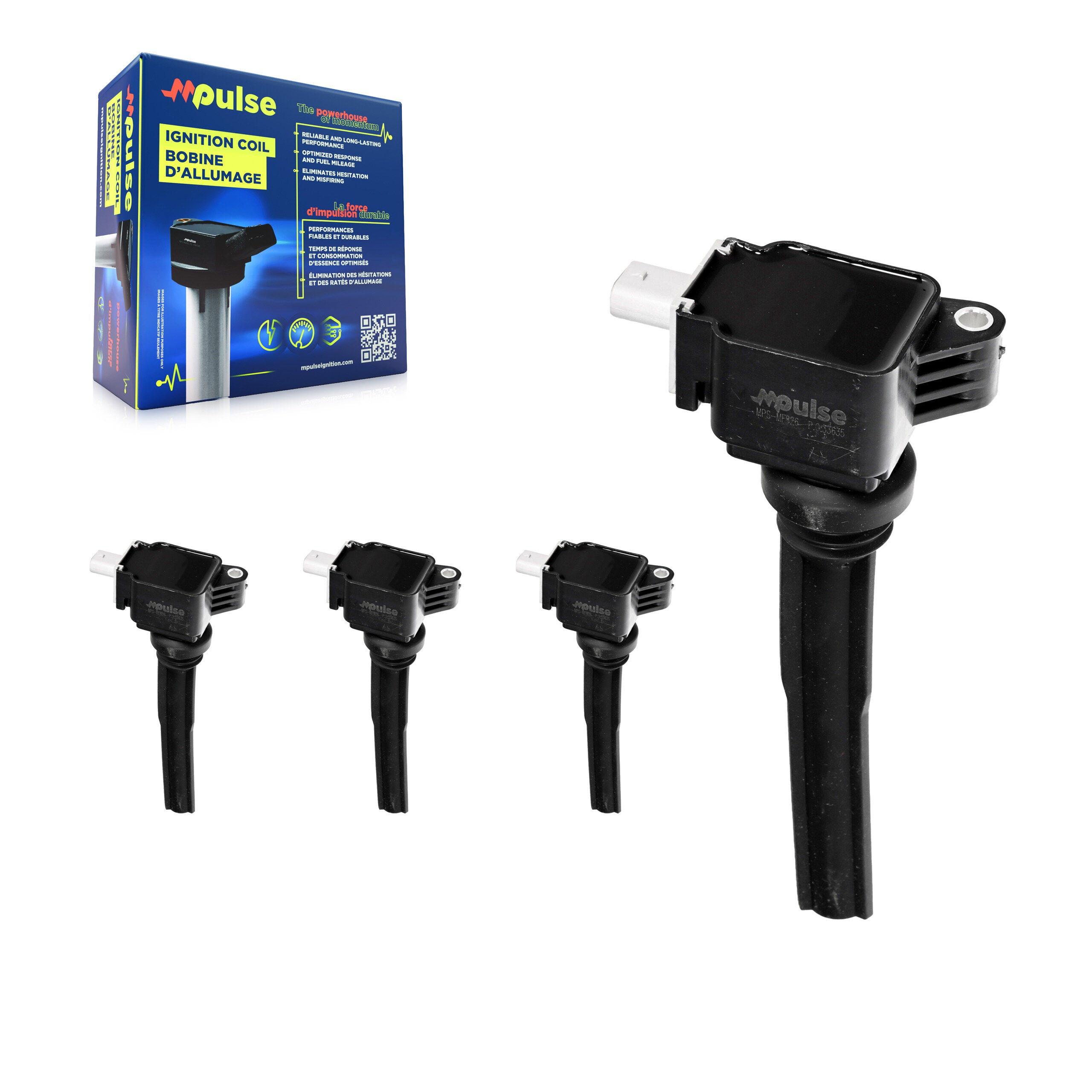 Mpulse KMP-100425 Ignition Coil for 2017-2021 Lincoln Navigator, Ford Expedition and More