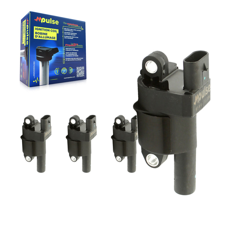 Mpulse KMP-100426 Ignition Coil for 2003-2021 Chevrolet LCF 4500, Mitsubishi Fuso Canter FE180 and More