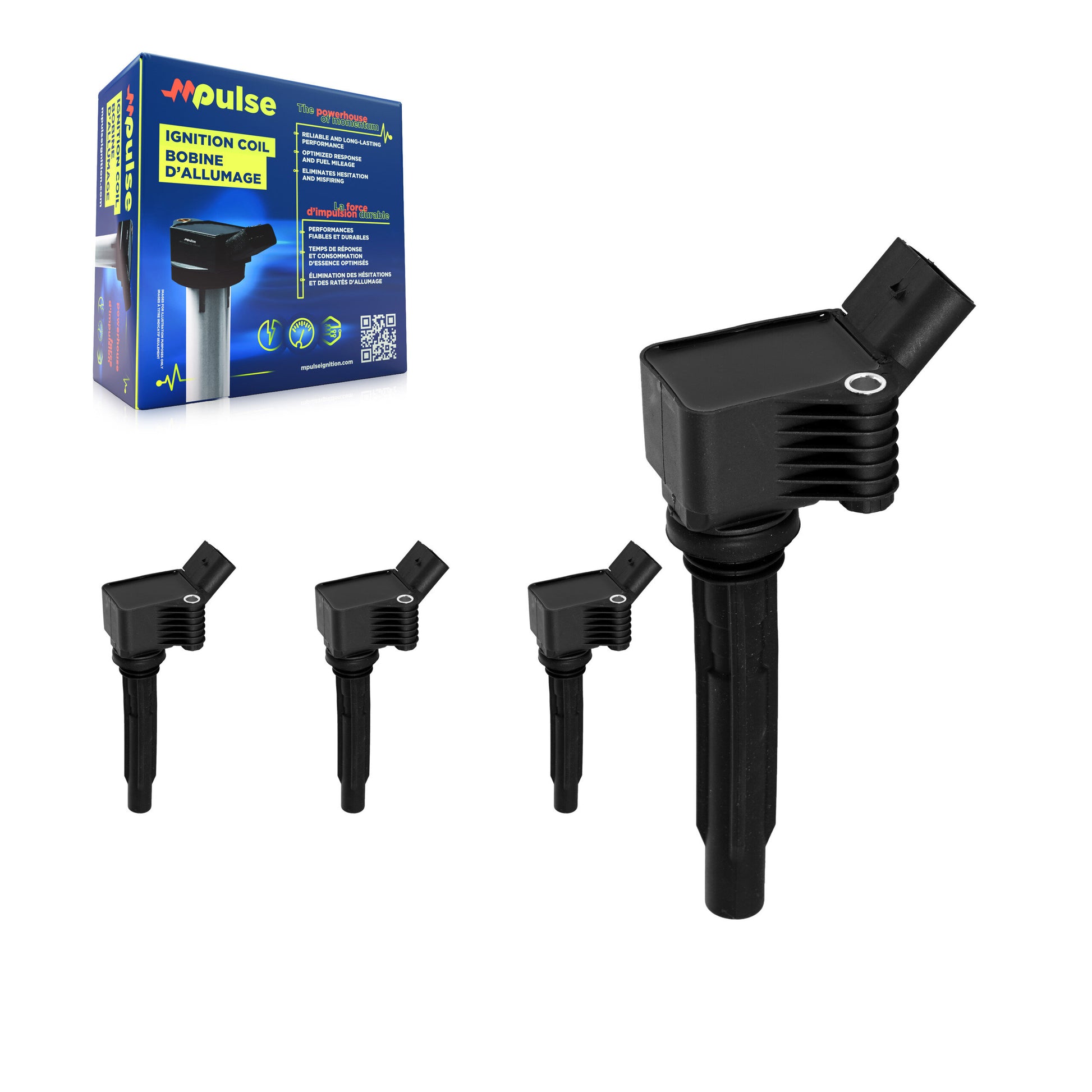 Mpulse KMP-100430 Ignition Coil for 2014-2025 Audi A7 Sportback, Audi A8 Quattro and More