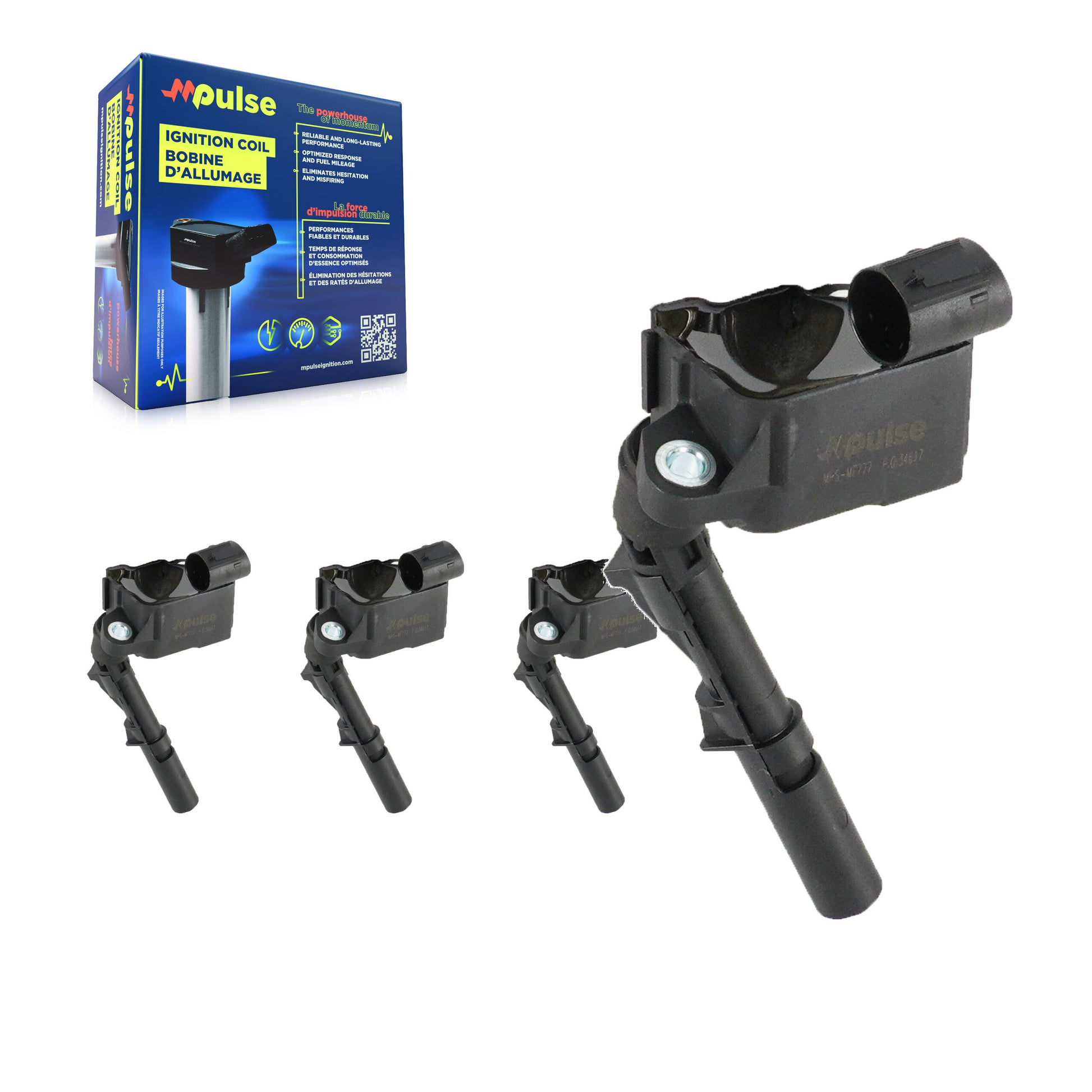 Mpulse KMP-100449 Ignition Coil for 2015-2019 Mercedes-Benz E450, Mercedes-Benz GLE400 and More