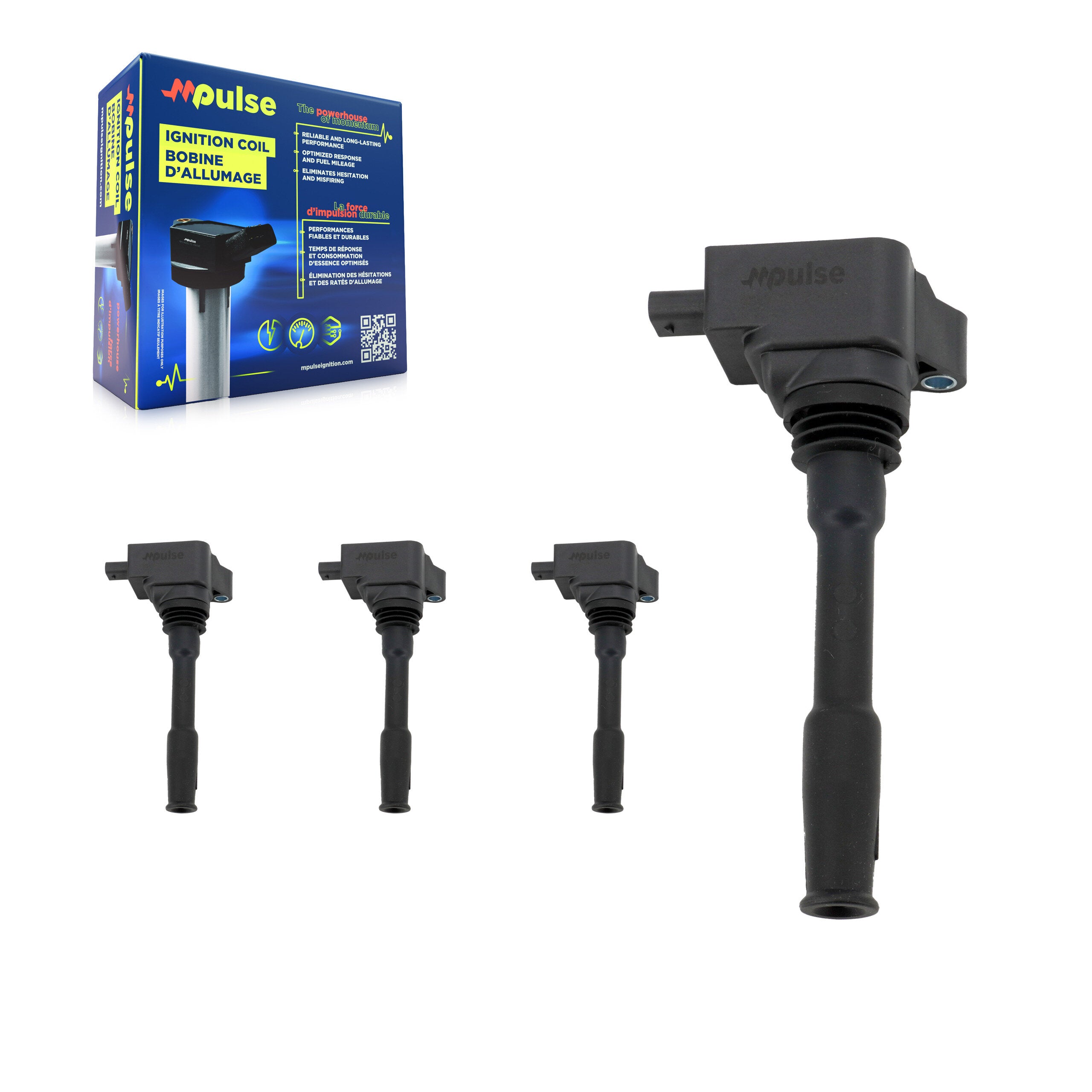 Mpulse KMP-100454 Ignition Coil for 2018-2025 Ford Bronco, Ford Explorer and More