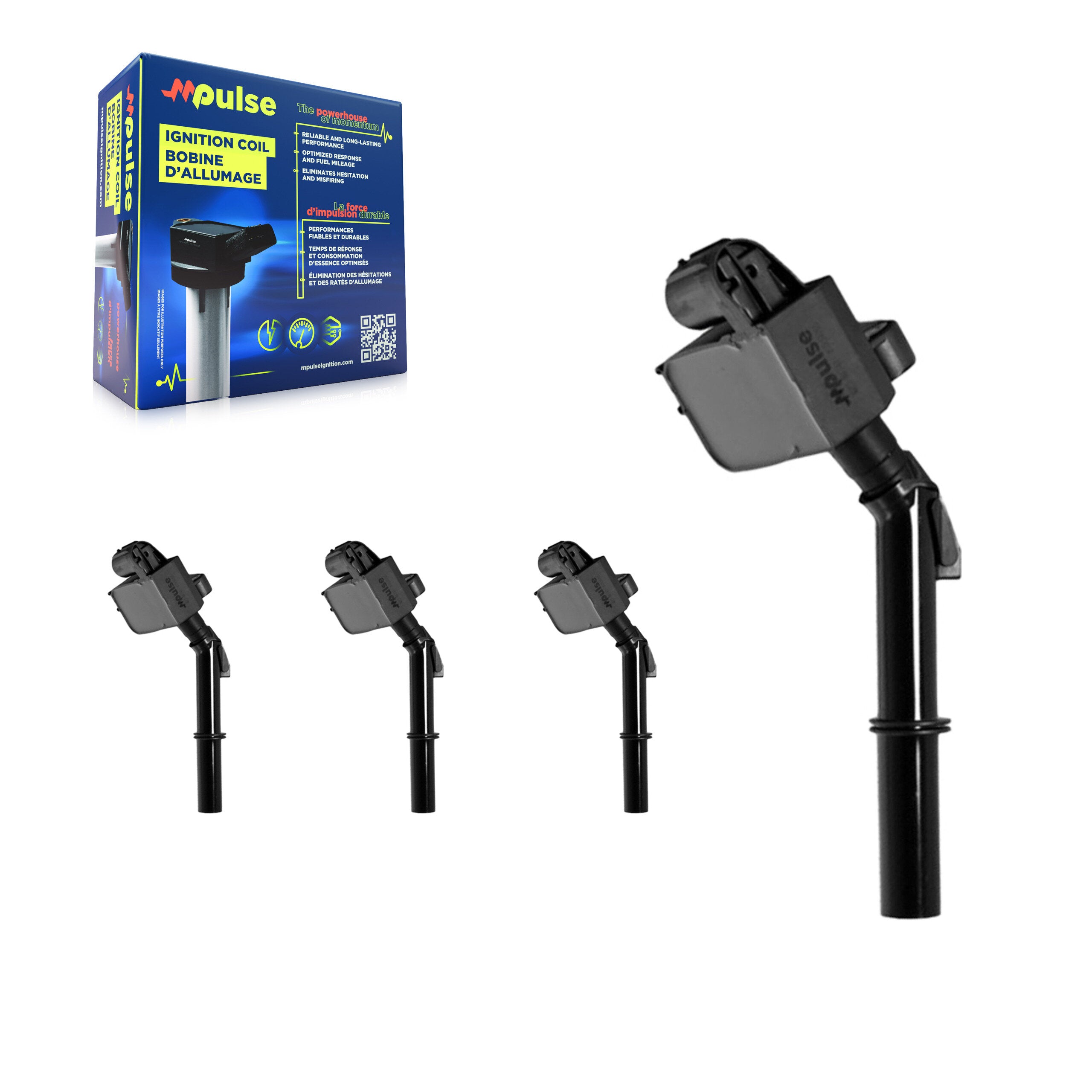 Mpulse KMP-100460 Ignition Coil for 2011-2020 Mercedes-Benz GLS550, Mercedes-Benz GLS63 AMG and More