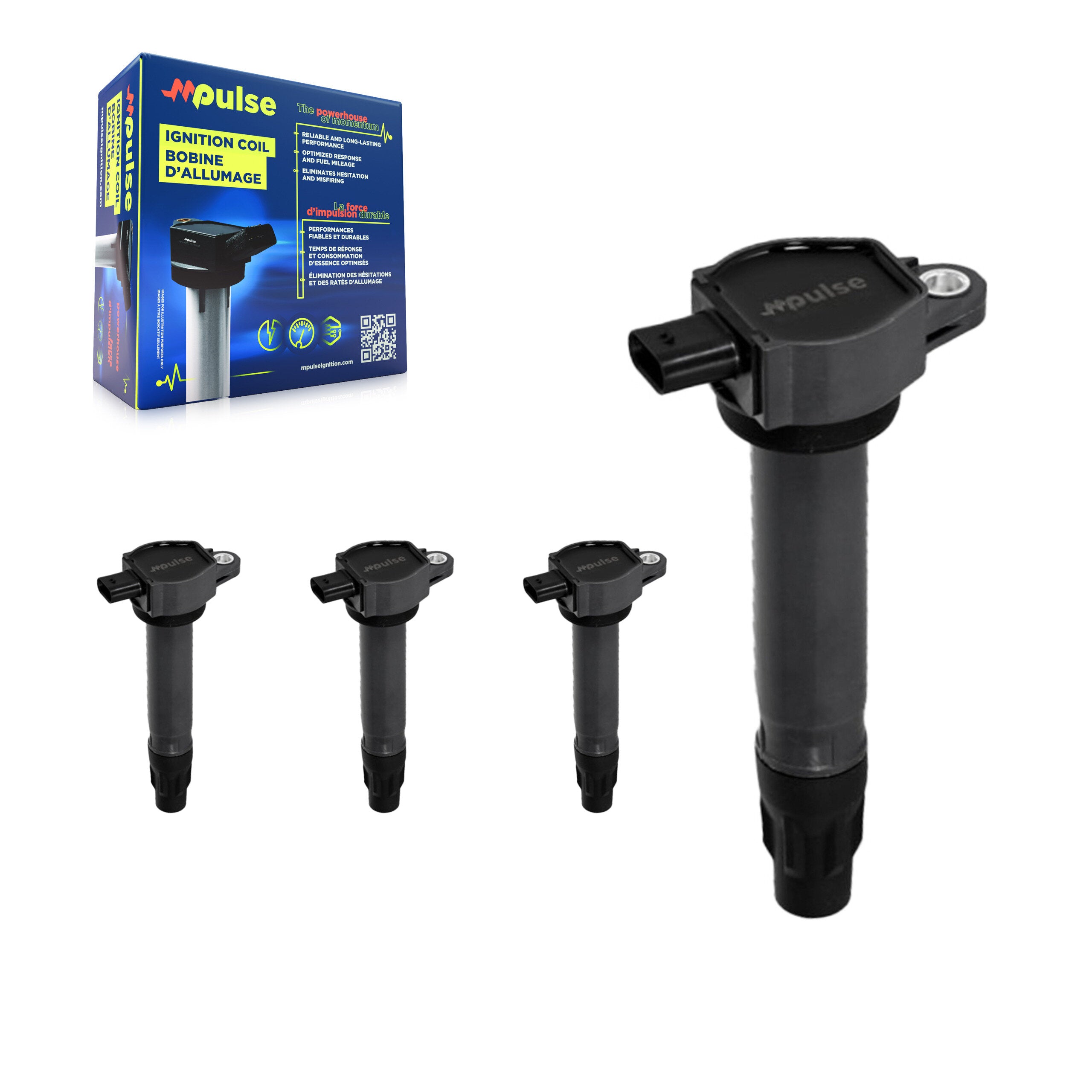 Mpulse KMP-100467 Ignition Coil for 2007-2020 Dodge Journey, Chrysler 200 and More