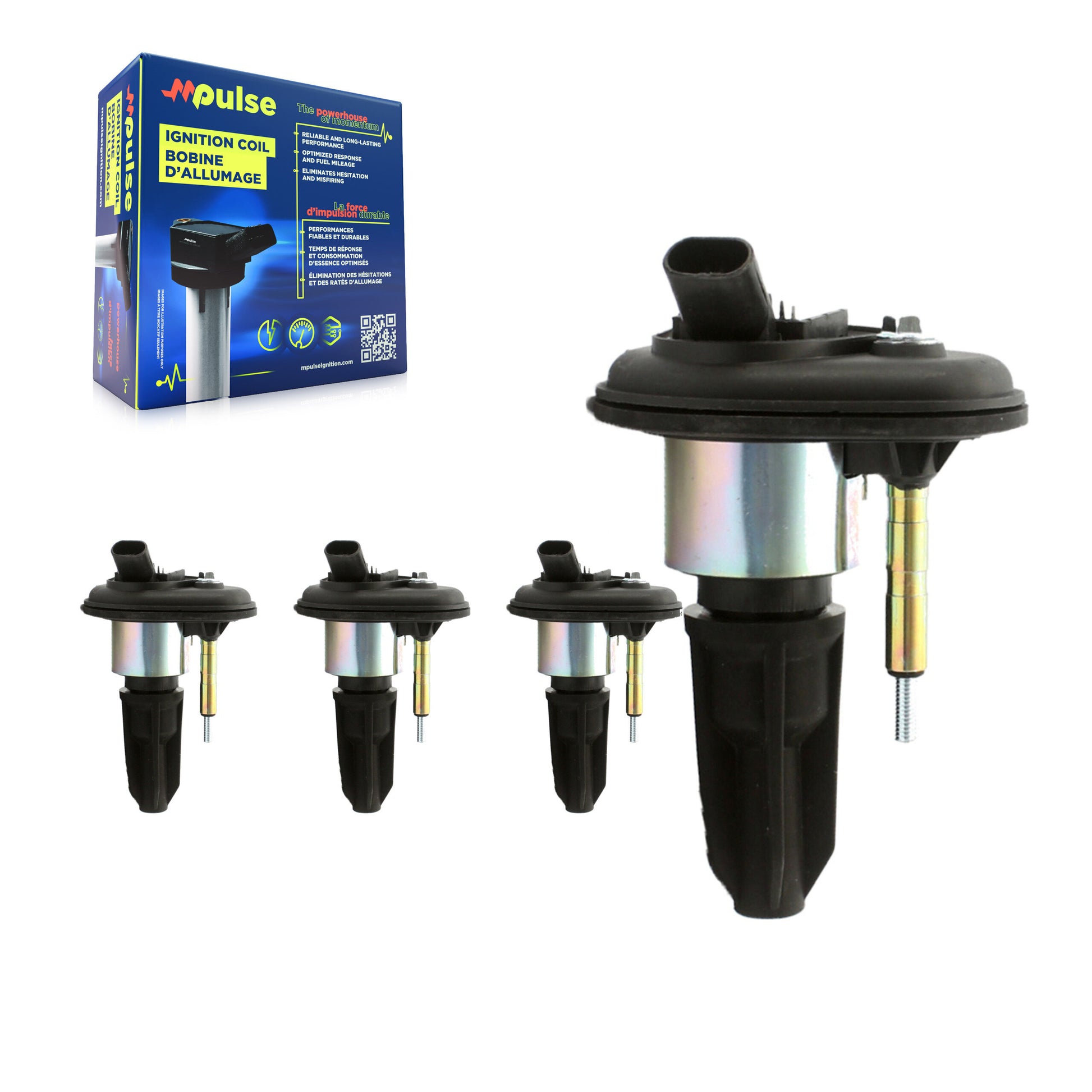 Mpulse KMP-100507 Ignition Coil for 2002-2008 Isuzu Ascender, Isuzu i-290 and More