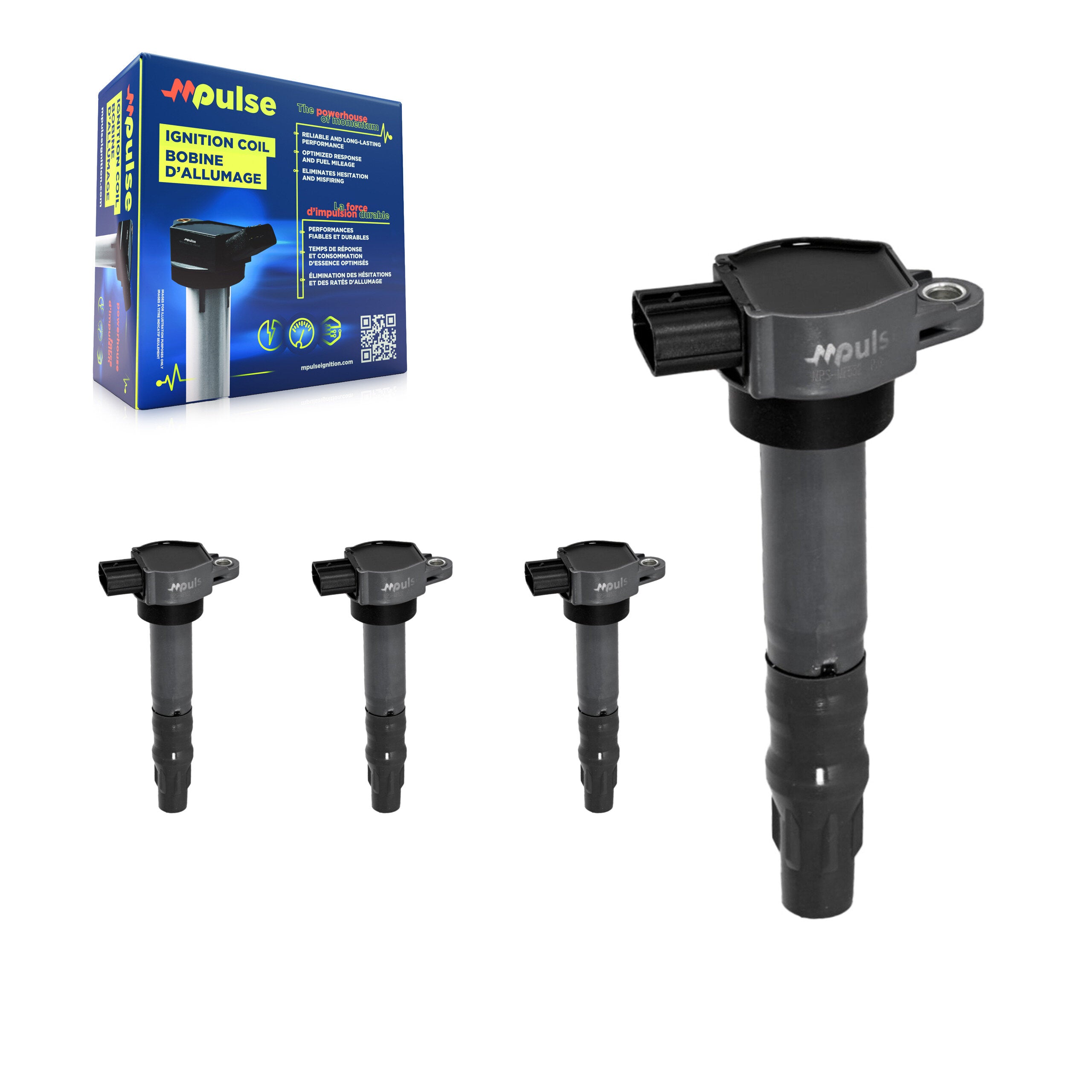 Mpulse KMP-100514 Ignition Coil for 2004-2012 Mitsubishi Galant, Mitsubishi Eclipse and More