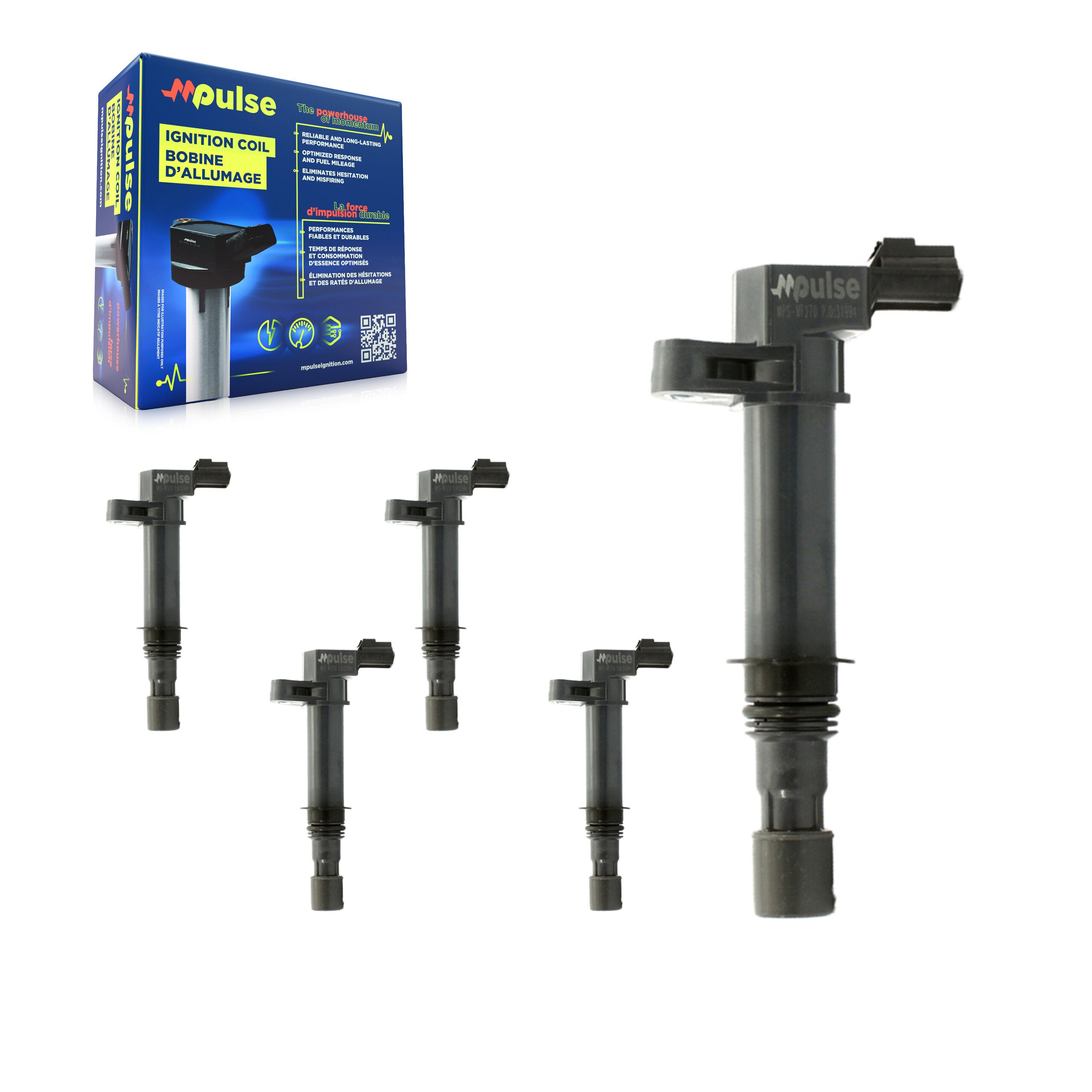 Mpulse KMP-100575 Ignition Coil for 1999-2008 Dodge Dakota, Dodge Durango and More