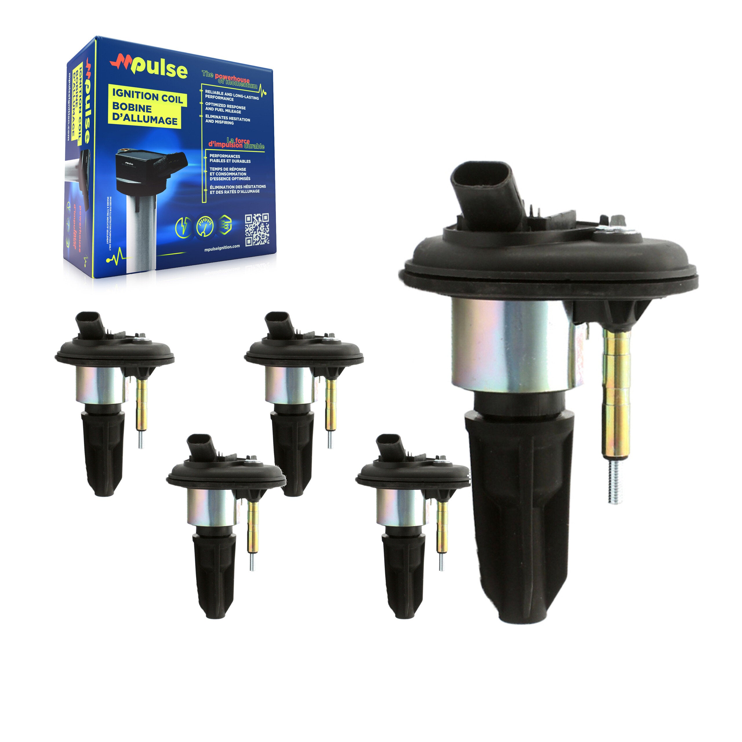 Mpulse KMP-100584 Ignition Coil for 2002-2008 Isuzu Ascender, Isuzu i-290 and More