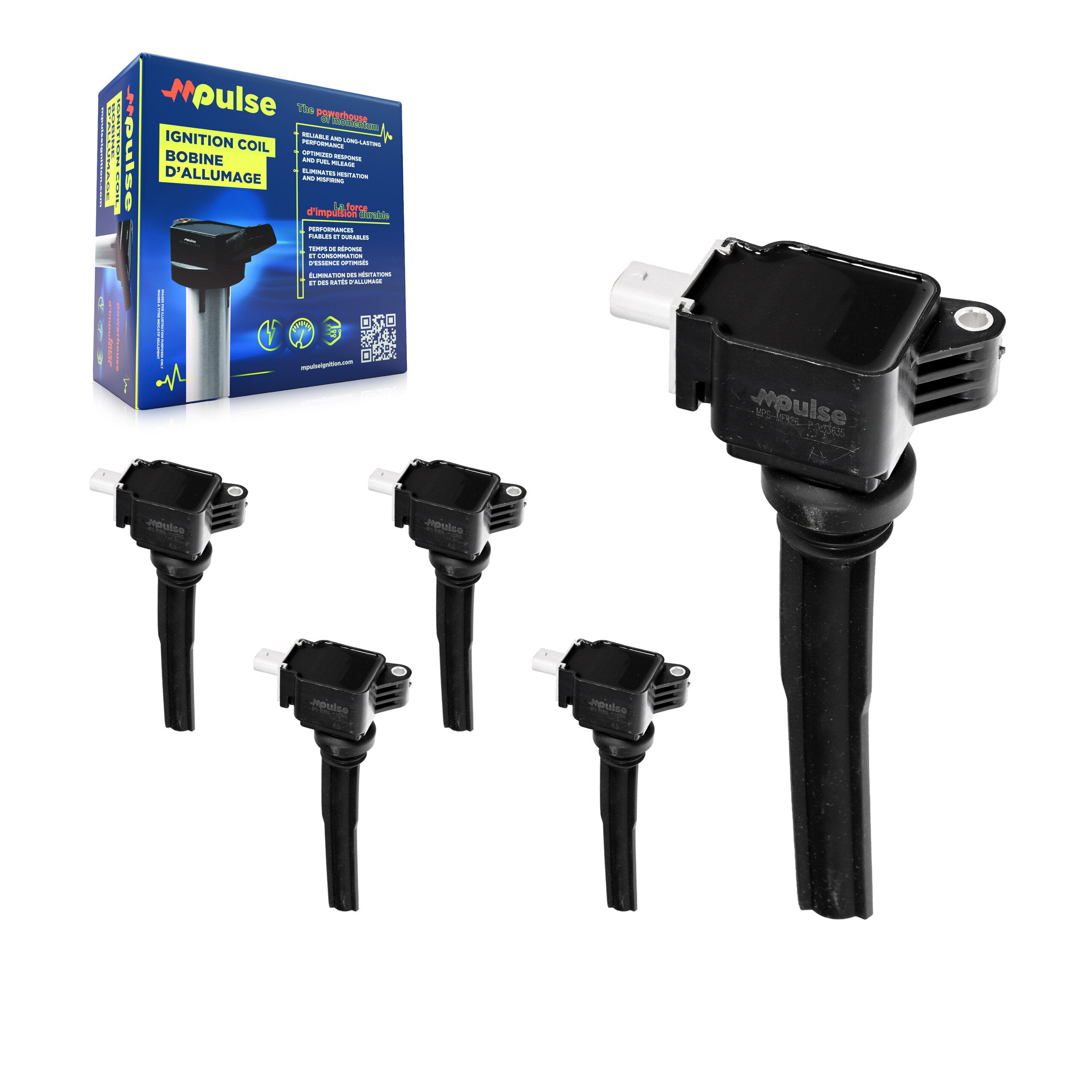 Mpulse KMP-100641 Ignition Coil for 2017-2021 Lincoln Navigator, Ford Expedition and More