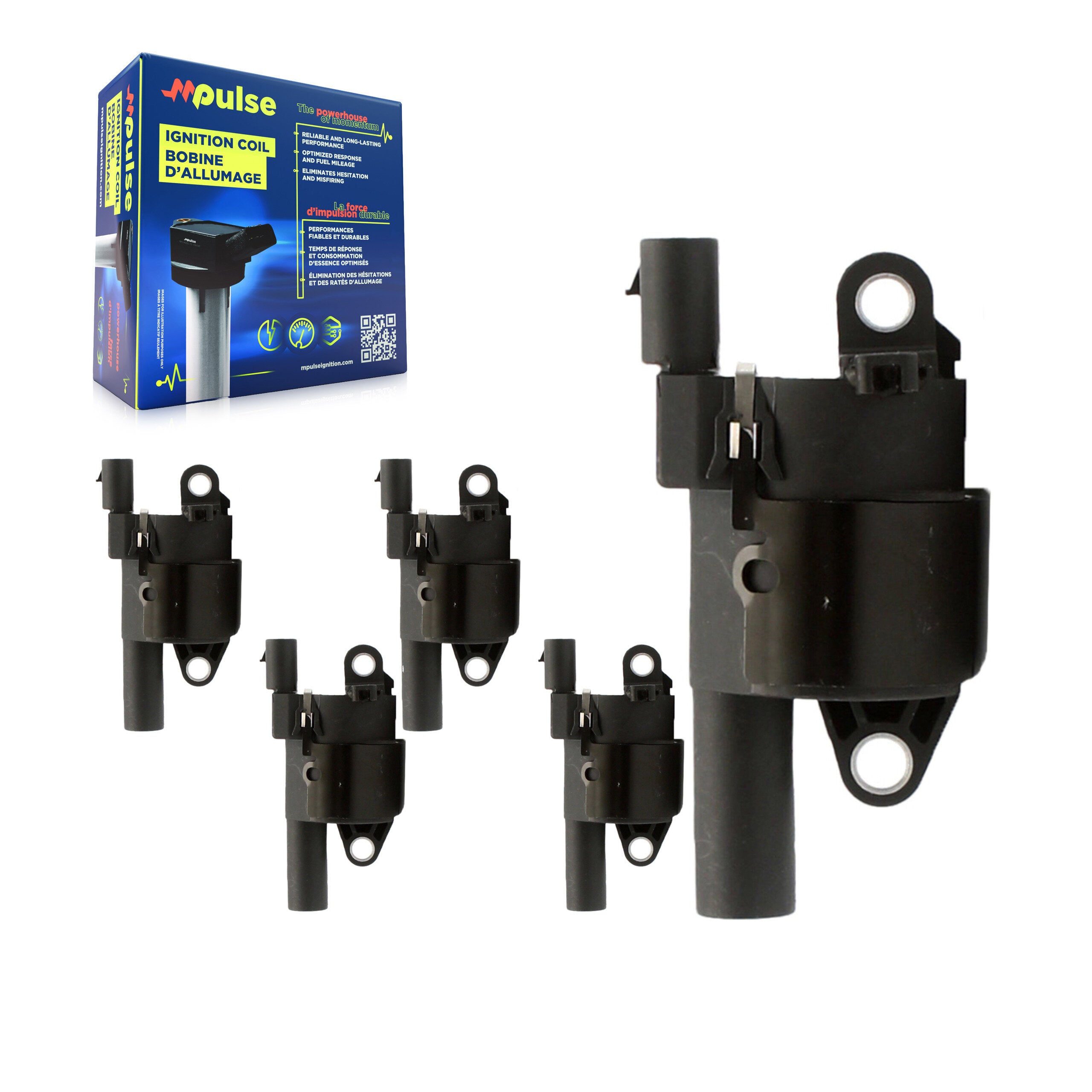 Mpulse KMP-100646 Ignition Coil for 2014-2024 Chevrolet Corvette, Cadillac CT5 and More