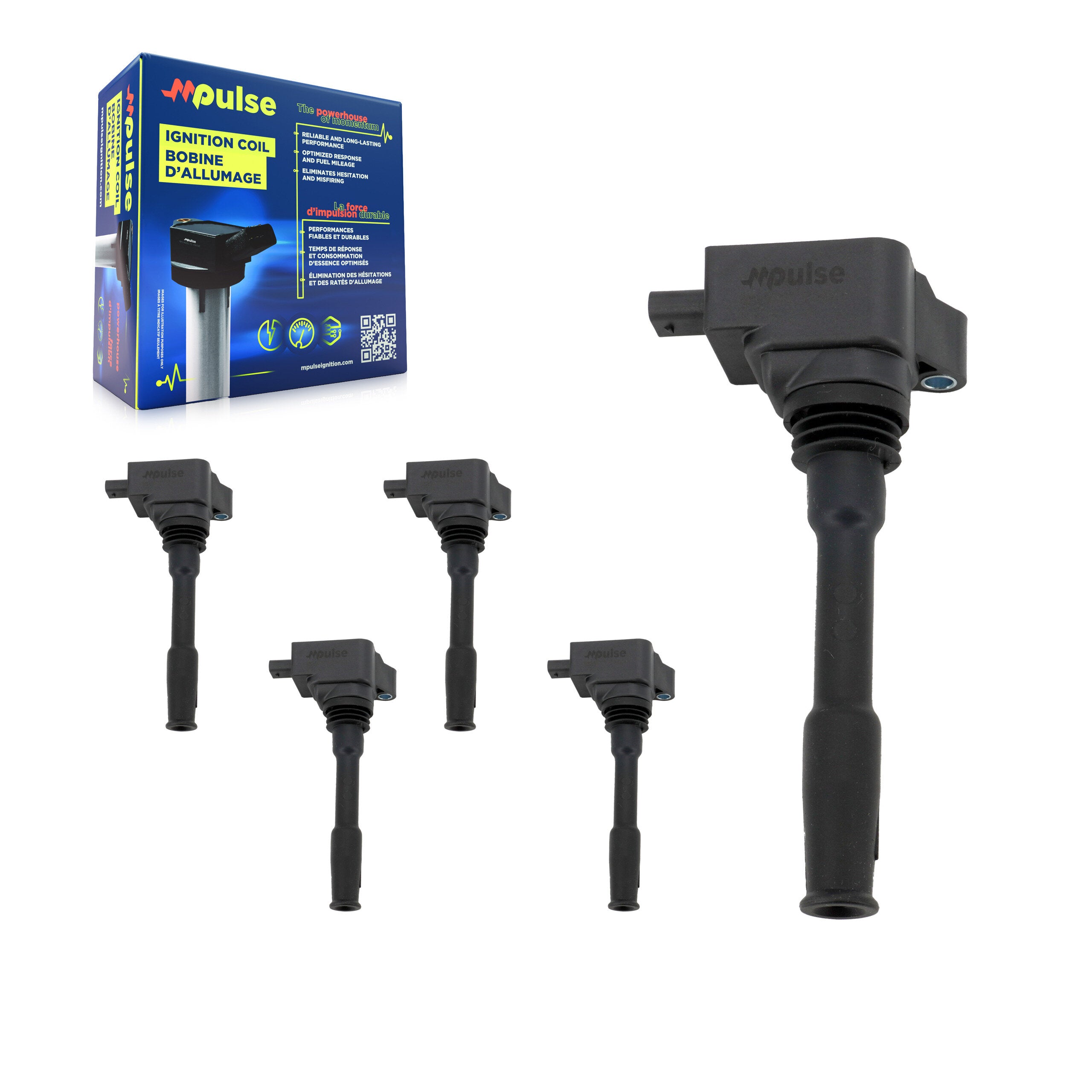 Mpulse KMP-100666 Ignition Coil for 2018-2025 Ford Bronco, Ford Explorer and More