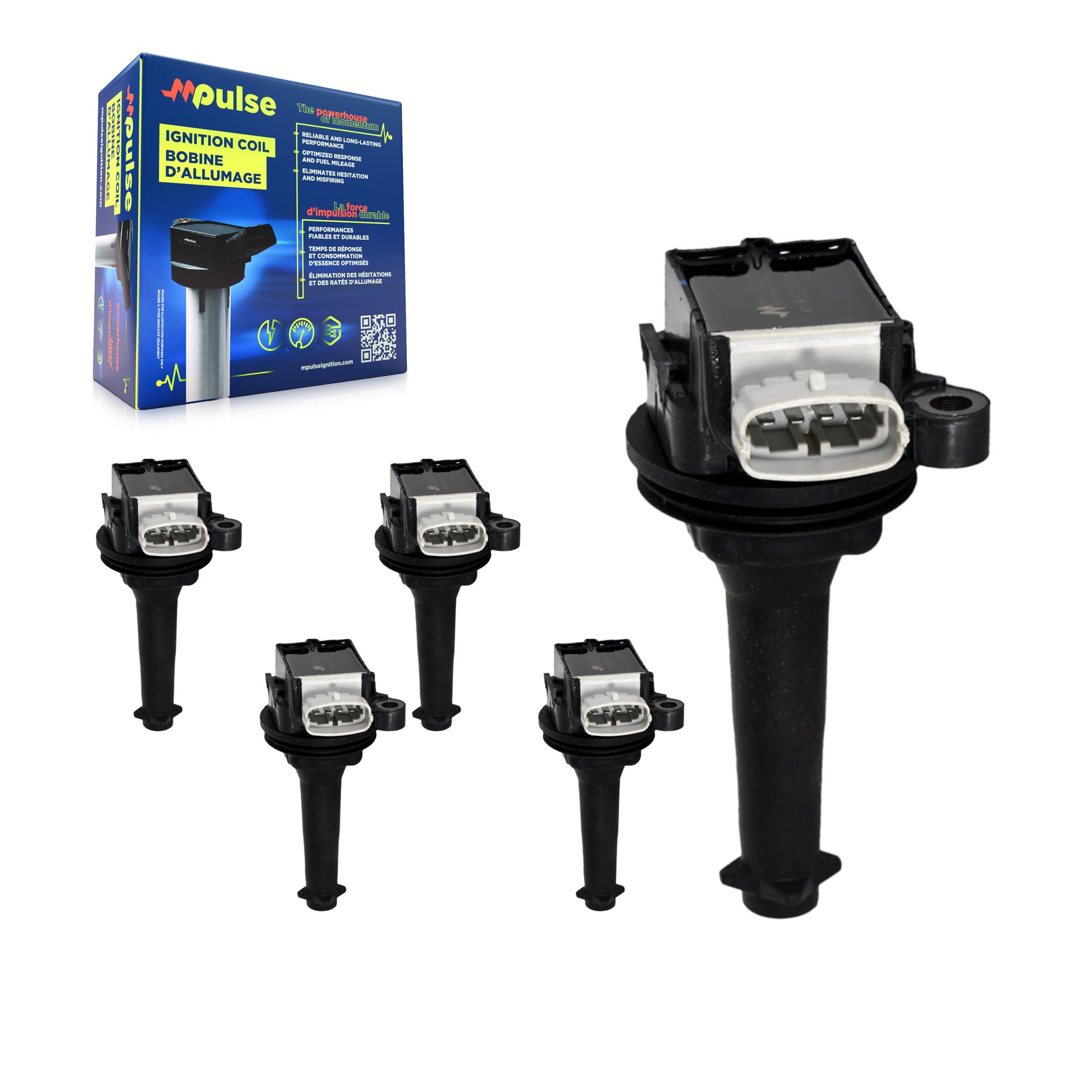 Mpulse KMP-100674 Ignition Coil for 2004-2016 Volvo S60 Cross Country, Volvo XC70 and More