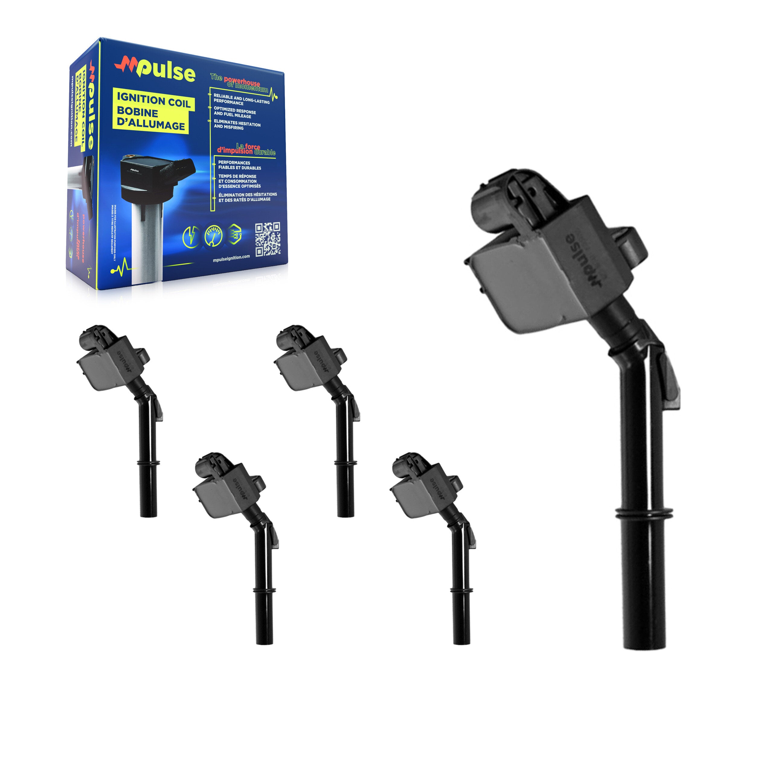 Mpulse KMP-100678 Ignition Coil for 2011-2020 Mercedes-Benz GLS550, Mercedes-Benz GLS63 AMG and More