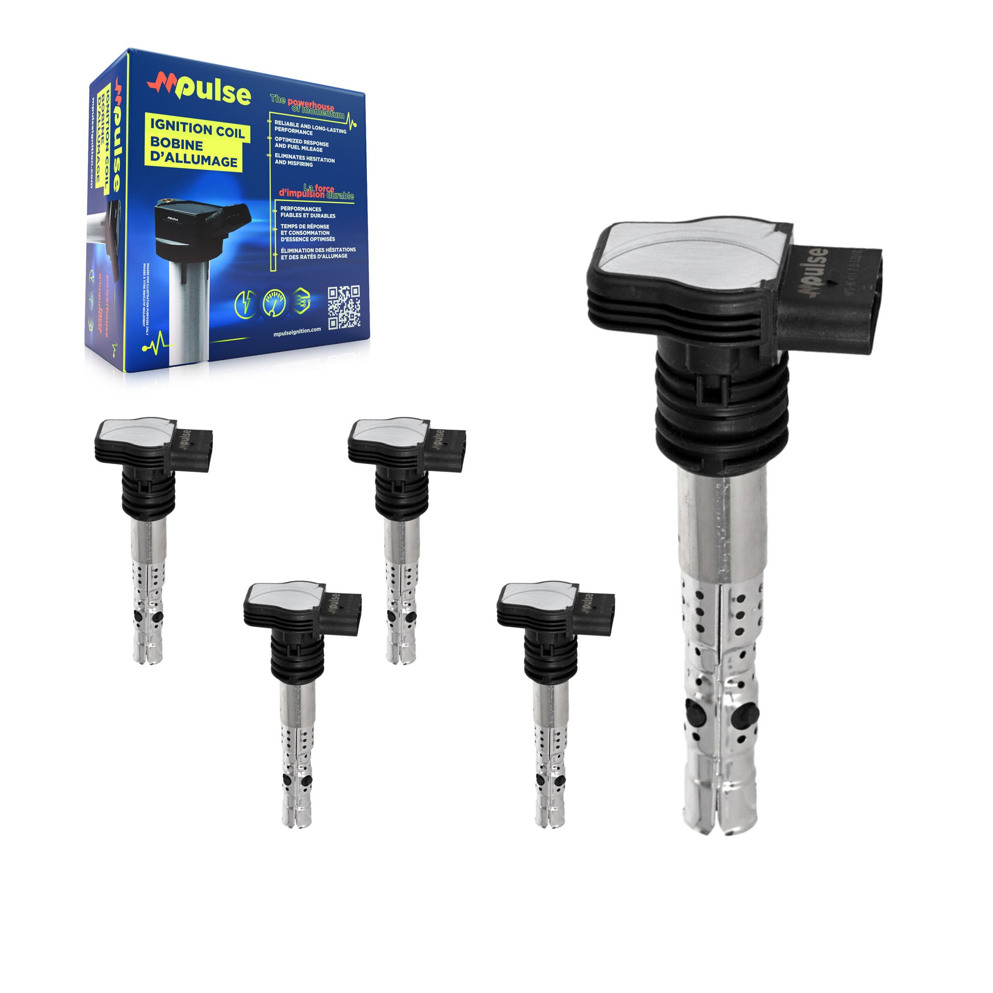 Mpulse KMP-100693 Ignition Coil for 1998-2007 Audi A3, Audi TT Quattro and More