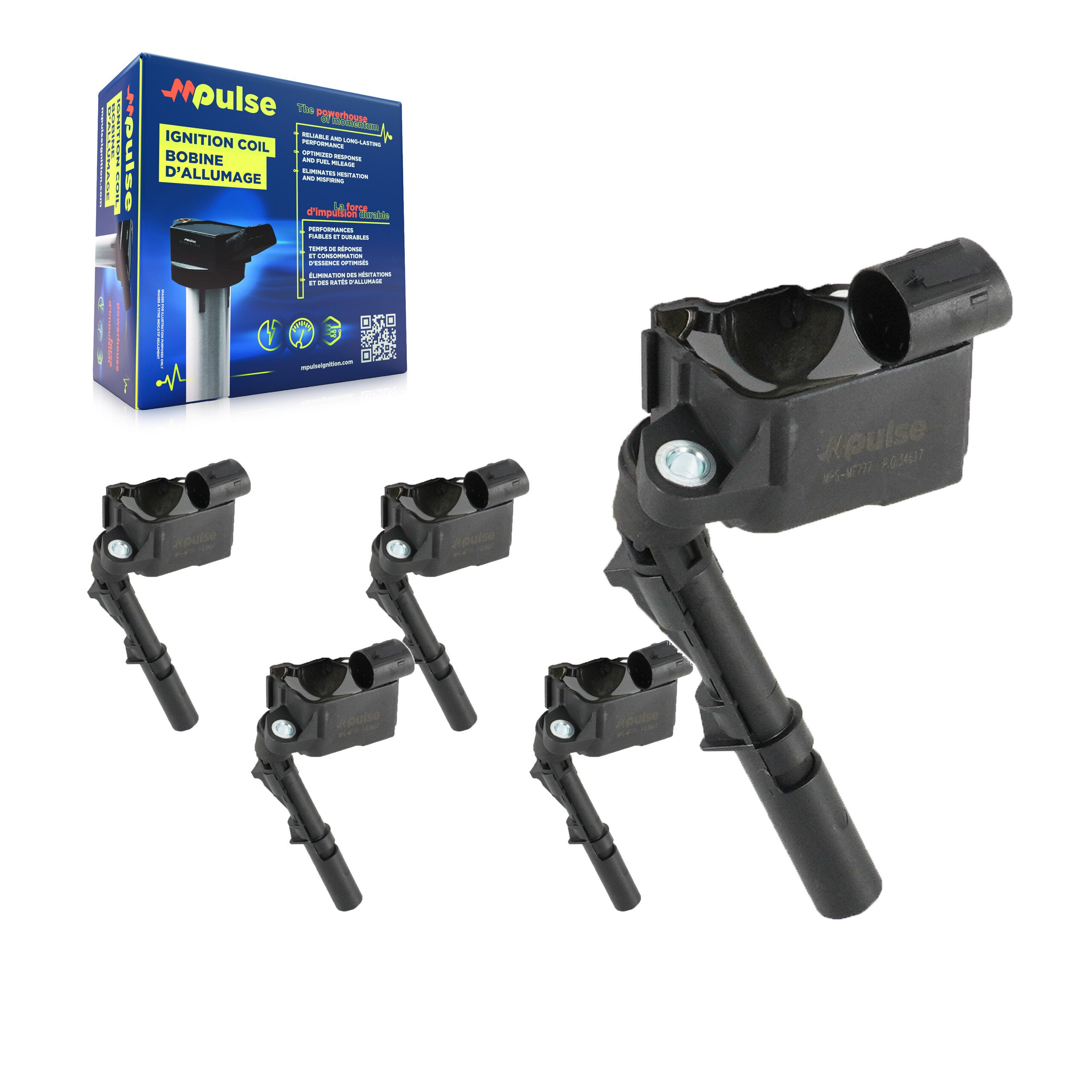 Mpulse KMP-100696 Ignition Coil for 2015-2019 Mercedes-Benz E450, Mercedes-Benz GLE400 and More