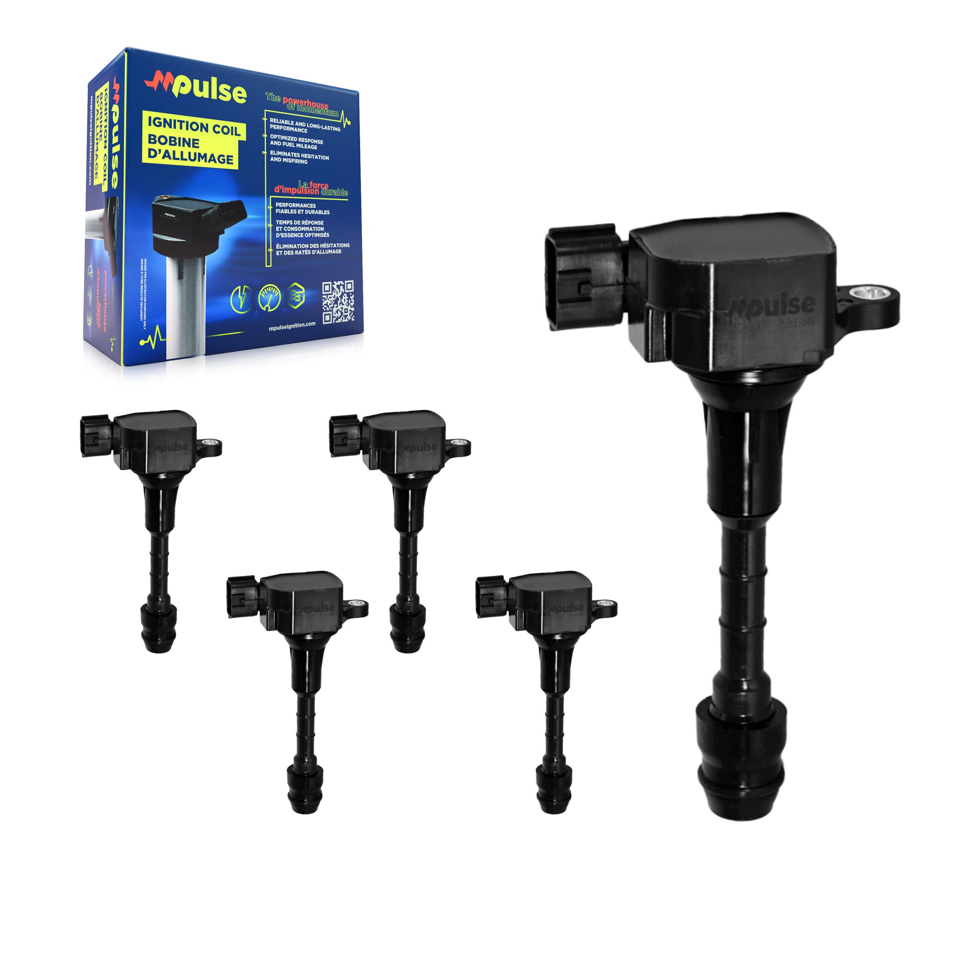 Mpulse KMP-100703 Ignition Coil for 2003-2008 INFINITI G35, INFINITI M35 and More