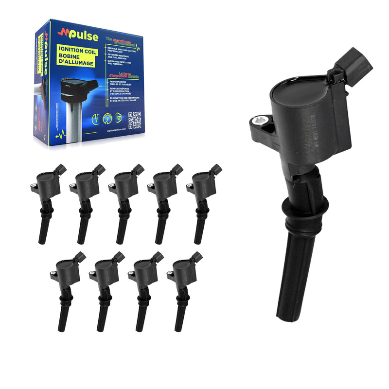 Mpulse KMP-100838 Ignition Coil for 1997-2019 Ford E-350 Super Duty, Ford E-450 Super Duty and More