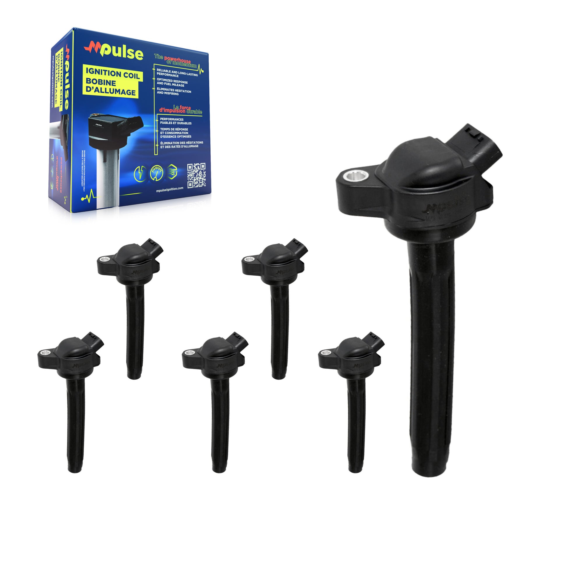 Mpulse KMP-100913 Ignition Coil for 2016-2024 Toyota Highlander, Lexus ES350 and More