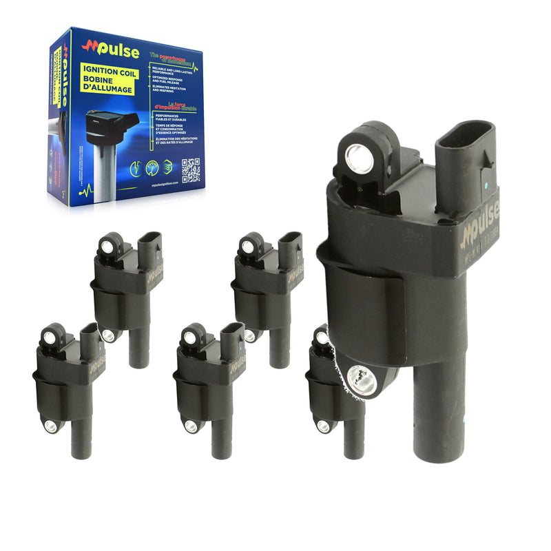 Mpulse KMP-100922 Ignition Coil for 2003-2021 Chevrolet LCF 4500, Mitsubishi Fuso Canter FE180 and More