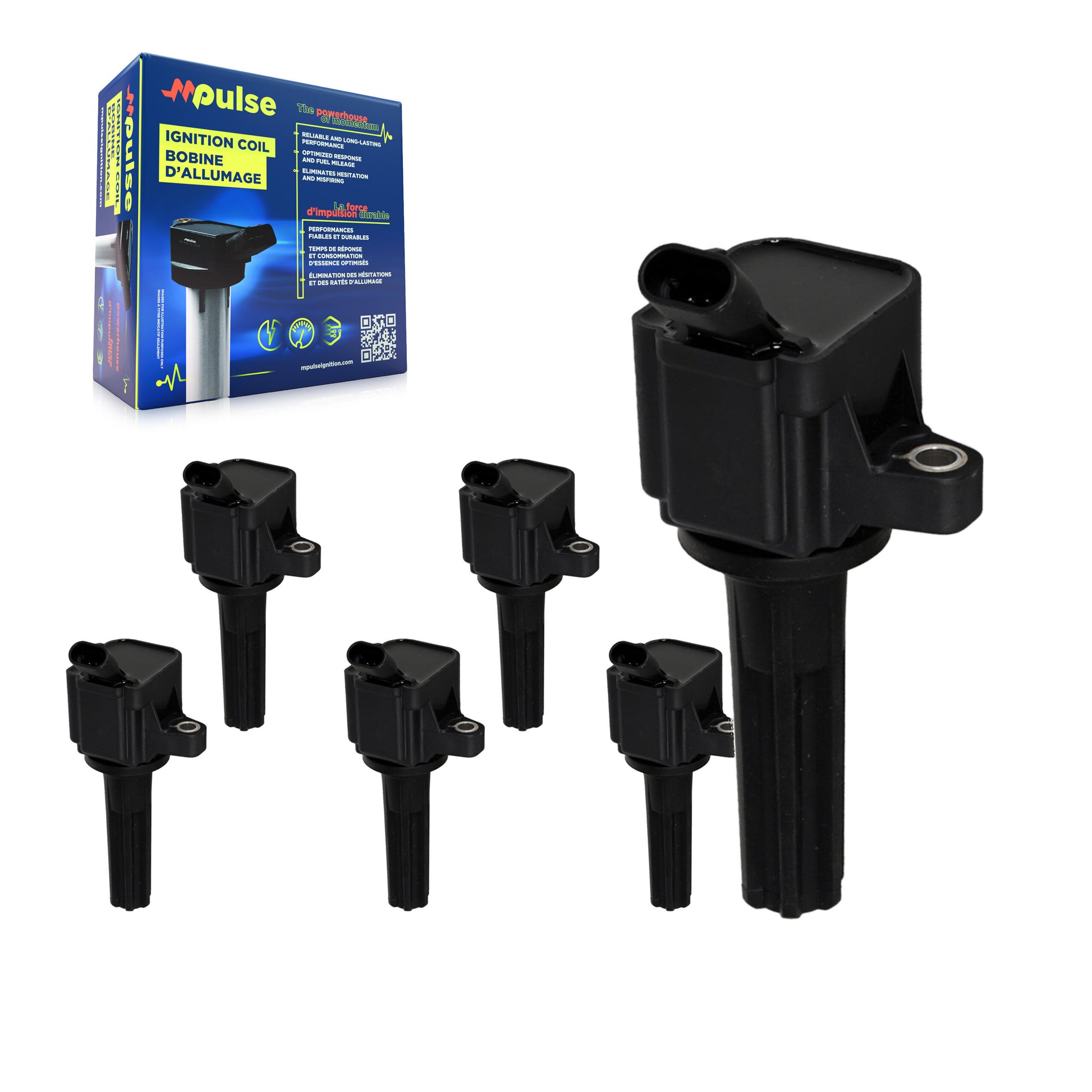 Mpulse KMP-100947 Ignition Coil for 2006-2012 Chevrolet Colorado, GMC Canyon and More