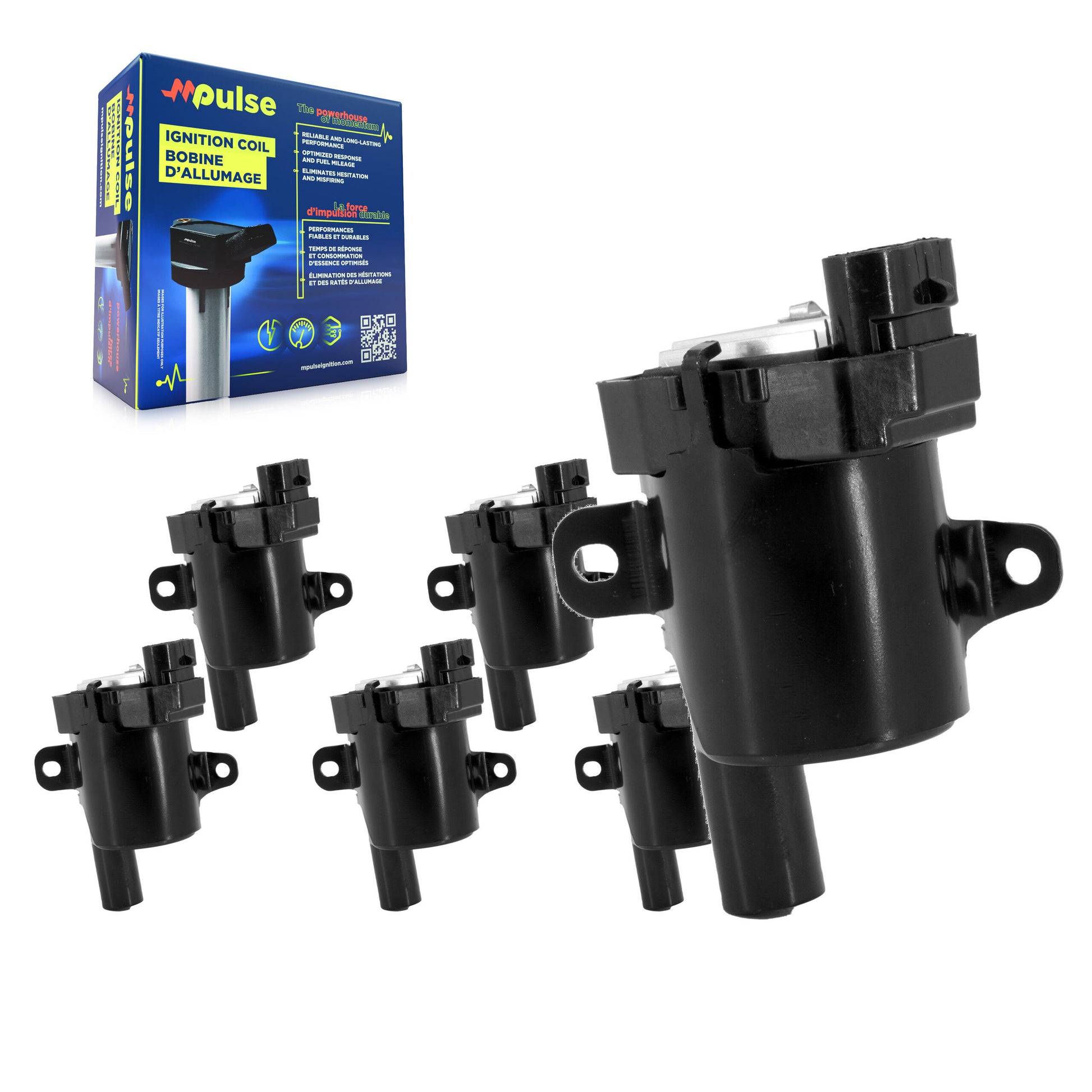 Mpulse KMP-100949 Ignition Coil for 1999-2007 Chevrolet Silverado 1500 Classic, Chevrolet Silverado 1500 HD Classic and More