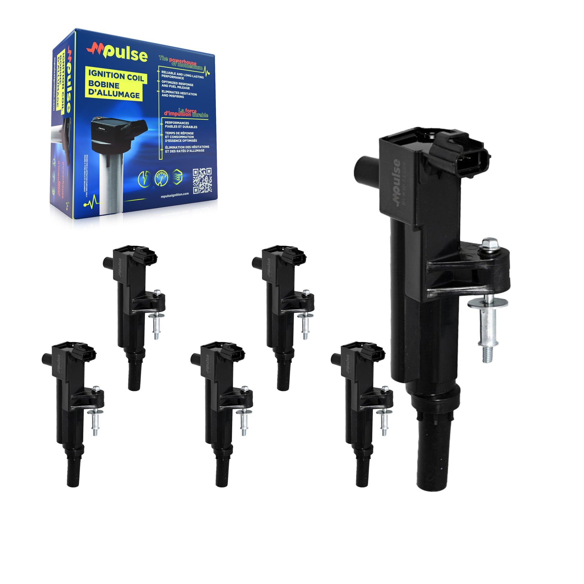 Mpulse KMP-100952 Ignition Coil for 2008-2013 Ram 1500, Ram Dakota and More