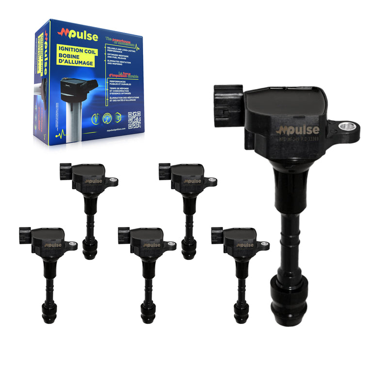 Mpulse KMP-101033 Ignition Coil for 2001-2021 Nissan NV1500, Nissan NV2500 and More