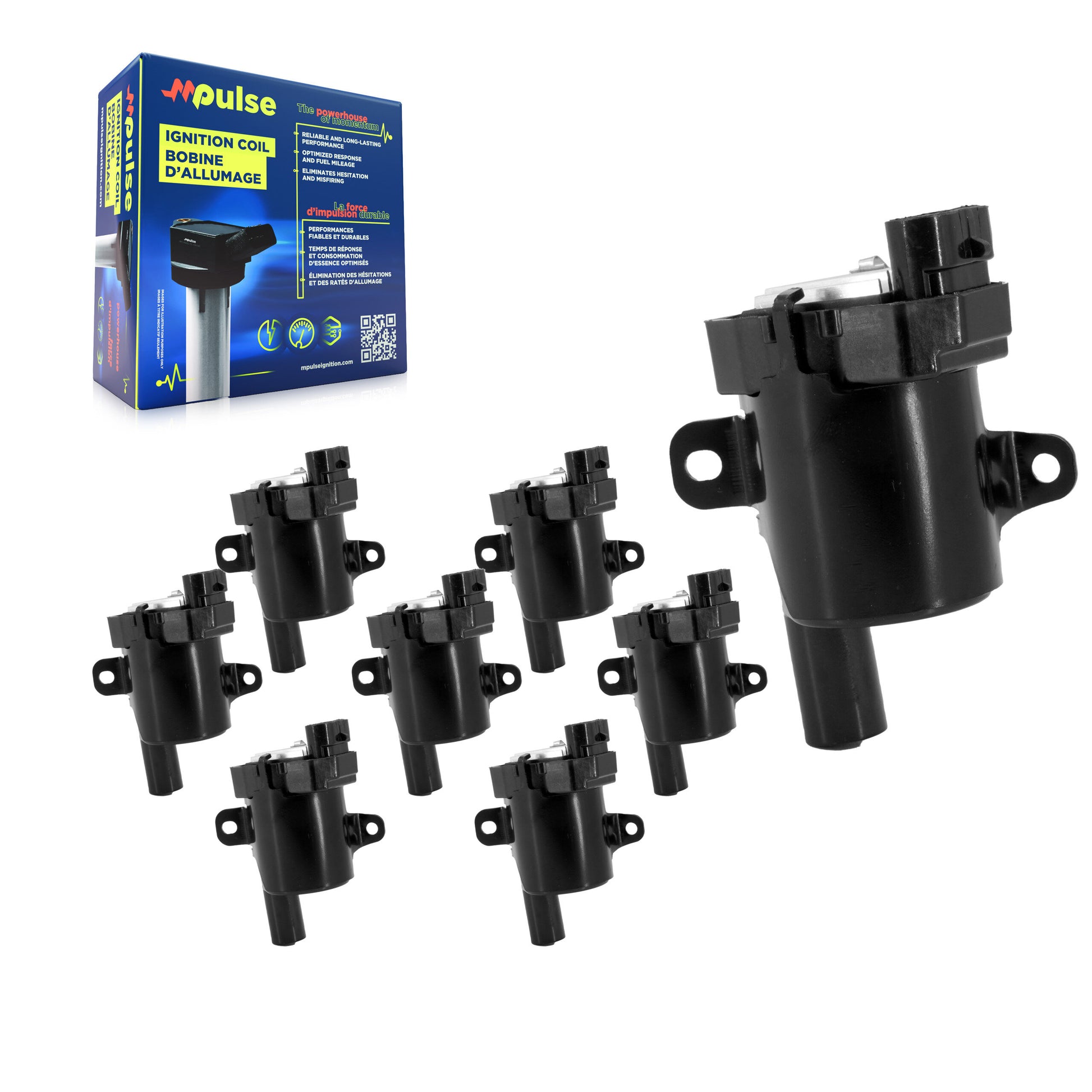 Mpulse KMP-101131 Ignition Coil for 1999-2007 Chevrolet Silverado 1500 Classic, Chevrolet Silverado 1500 HD Classic and More