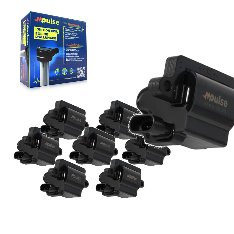 Mpulse KMP-101132 Ignition Coil for 1999-2009 Workhorse Custom Chassis W22, Chevrolet Silverado 1500 Classic and More
