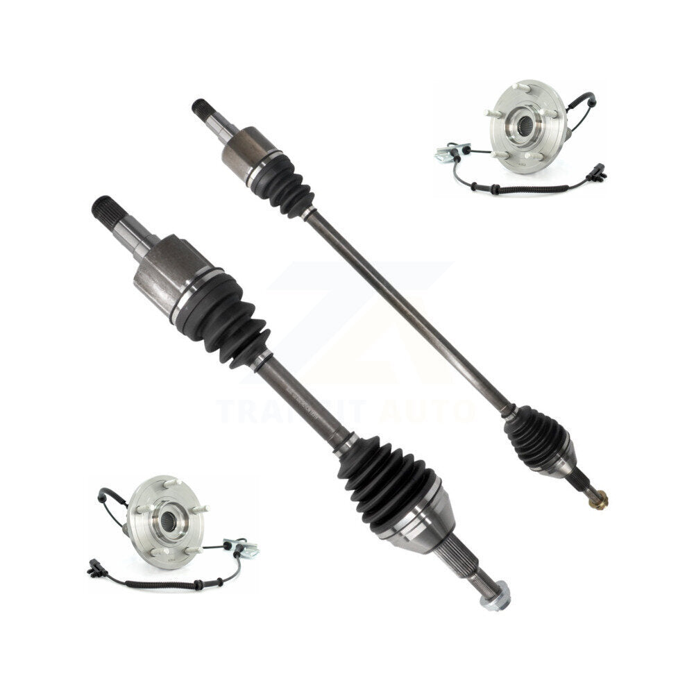 Kugel KN7-100399 CV Axle Shaft for 2008-2010 Volkswagen Routan, Chrysler Town & Country, Dodge Grand Caravan - Front