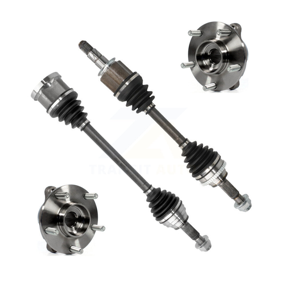 Kugel KN7-100411 CV Axle Shaft for 2007-2013 INFINITI G37, INFINITI G25, INFINITI G35 - Front