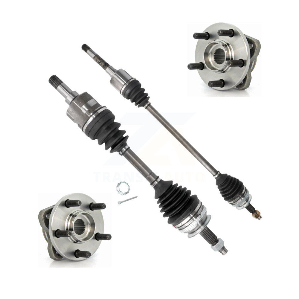 Kugel KN7-100424 CV Axle Shaft for 1996-2000 Chrysler Grand Voyager, Chrysler Town & Country and More - Front