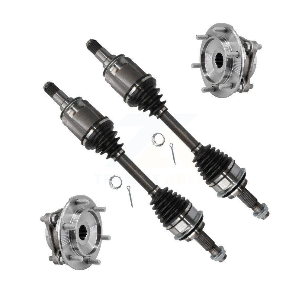 Kugel KN7-100428 CV Axle Shaft for 2003-2023 Lexus GX460, Toyota FJ Cruiser and More - Front