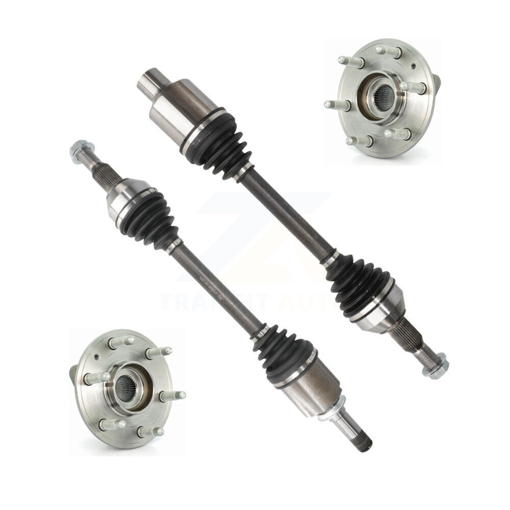 Kugel KN7-100434 CV Axle Shaft for 2007-2017 GMC Acadia Limited, Chevrolet Traverse and More - Front