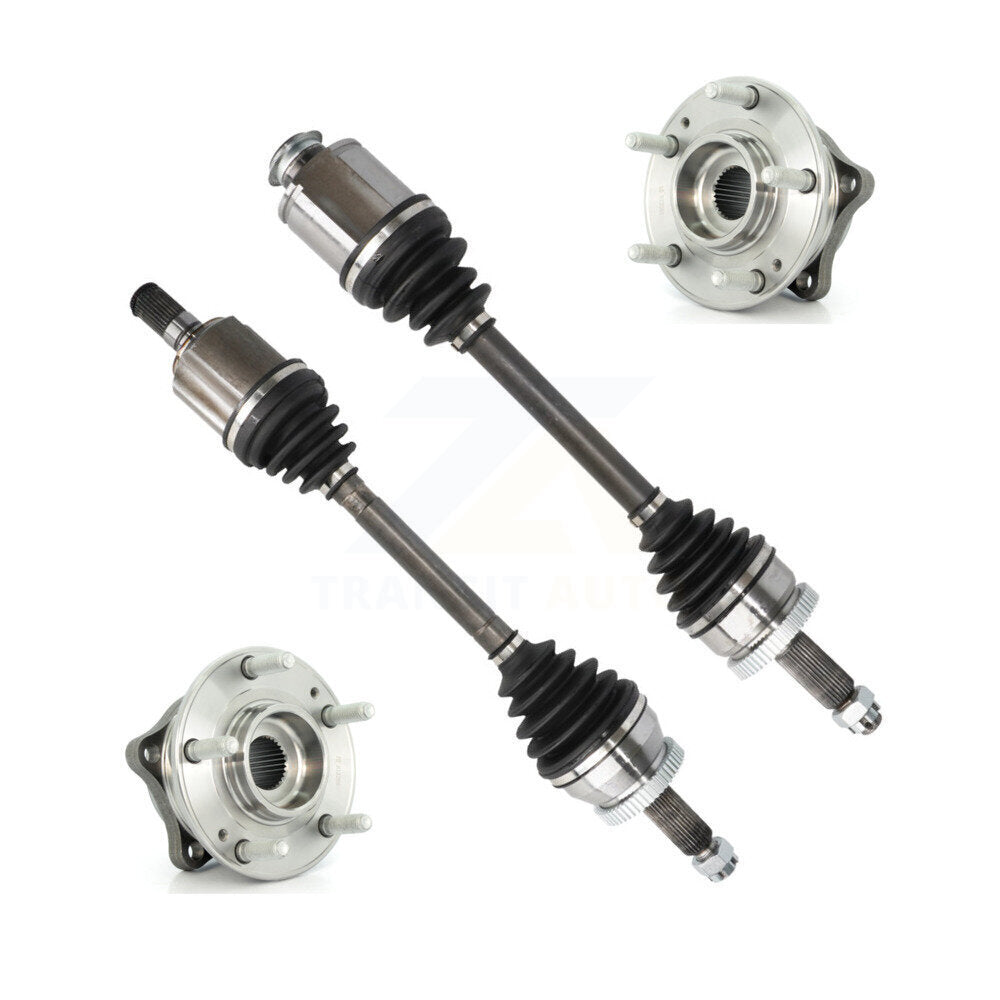 Kugel KN7-100435 CV Axle Shaft for 2010-2013 Kia Sorento, Hyundai Santa Fe - Front
