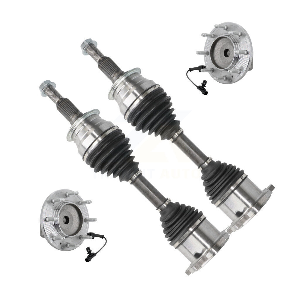 Kugel KN7-100437 CV Axle Shaft for 2015-2019 Chevrolet Silverado 2500 HD, GMC Sierra 2500 HD - Front