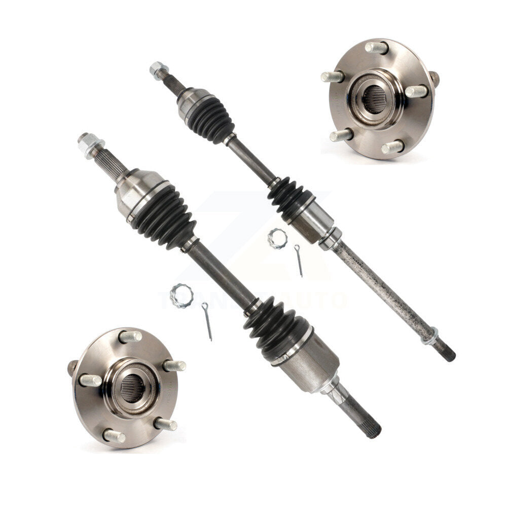 Kugel KN7-100465 CV Axle Shaft for 2008-2015 Nissan Rogue Select, Nissan Rogue - Front