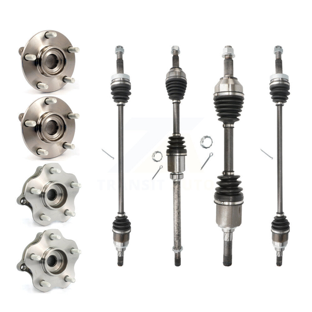 Kugel KN7-100496 CV Axle Shaft for 2008-2012 Nissan Rogue - Front and Rear