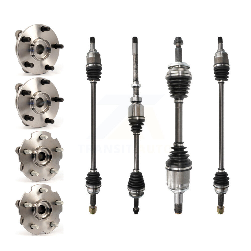 Kugel KN7-100497 CV Axle Shaft for 2006-2012 Toyota RAV4 - Front and Rear