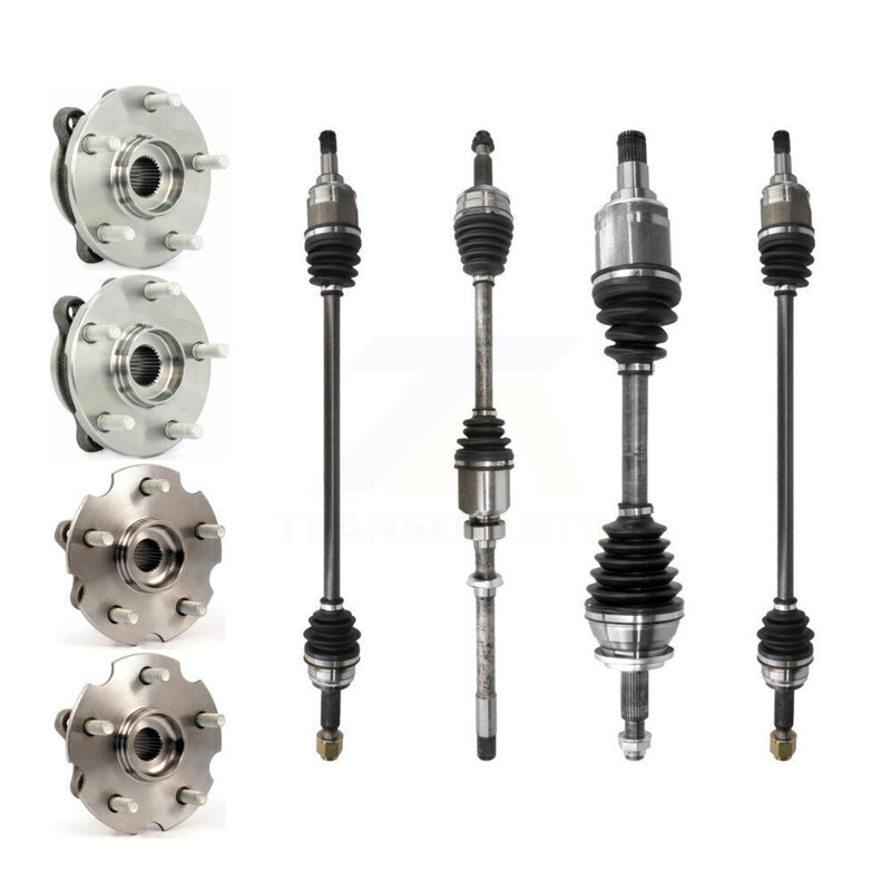 Kugel KN7-100498 CV Axle Shaft for 2013-2015 Toyota RAV4 - Front and Rear