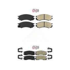 AmeriBRAKES KNF-100049 Disc Brake Pad for 1991-1998 Saturn SC1, Saturn SC2 and More - Front and Rear