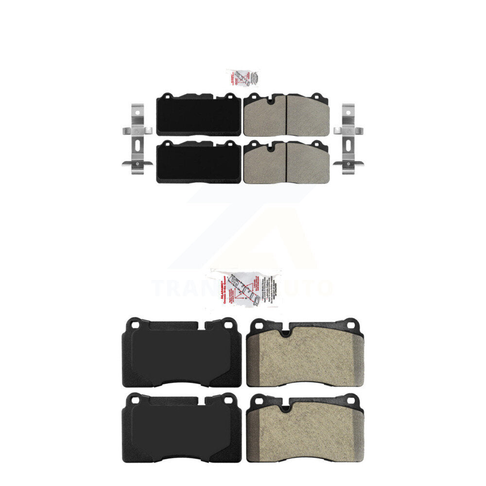 AmeriBRAKES KNF-100052 Disc Brake Pad for 2009-2019 Chevrolet Corvette, Chevrolet Camaro - Front and Rear
