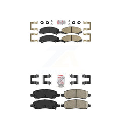 AmeriBRAKES KNF-100060 Disc Brake Pad for 2006-2011 Buick Lucerne, Cadillac DTS - Front and Rear