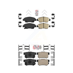 AmeriBRAKES KNF-100113 Disc Brake Pad for 2009-2011 Honda Civic - Front and Rear