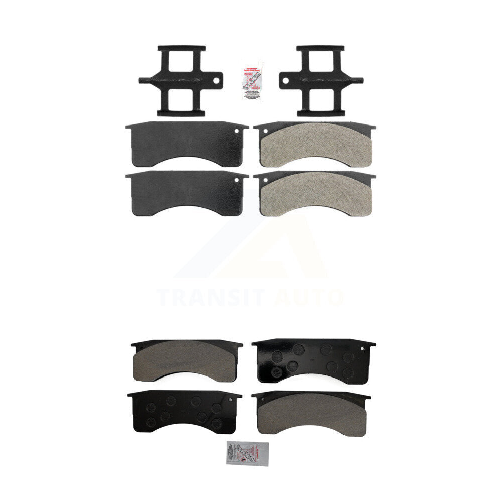 AmeriBRAKES KNF-100119 Disc Brake Pad for 1991-2023 Ford F-650, Ford F-750 and More - Front and Rear