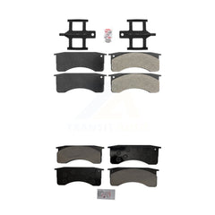 AmeriBRAKES KNF-100119 Disc Brake Pad for 1991-2023 Ford F-650, Ford F-750 and More - Front and Rear