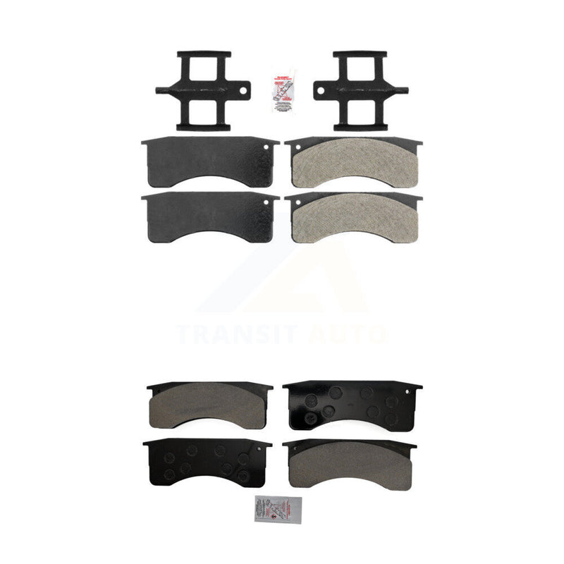 AmeriBRAKES KNF-100119 Disc Brake Pad for 1991-2023 Ford F-650, Ford F-750 and More - Front and Rear