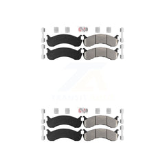 AmeriBRAKES KNF-100121 Disc Brake Pad for 1998-2023 Ford F-53 Motorhome Chassis, Freightliner MCL and More - Front and Rear