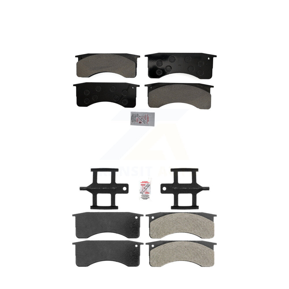 AmeriBRAKES KNF-100123 Disc Brake Pad for 1991-2023 Ford F-650, Ford F-750 and More - Front and Rear